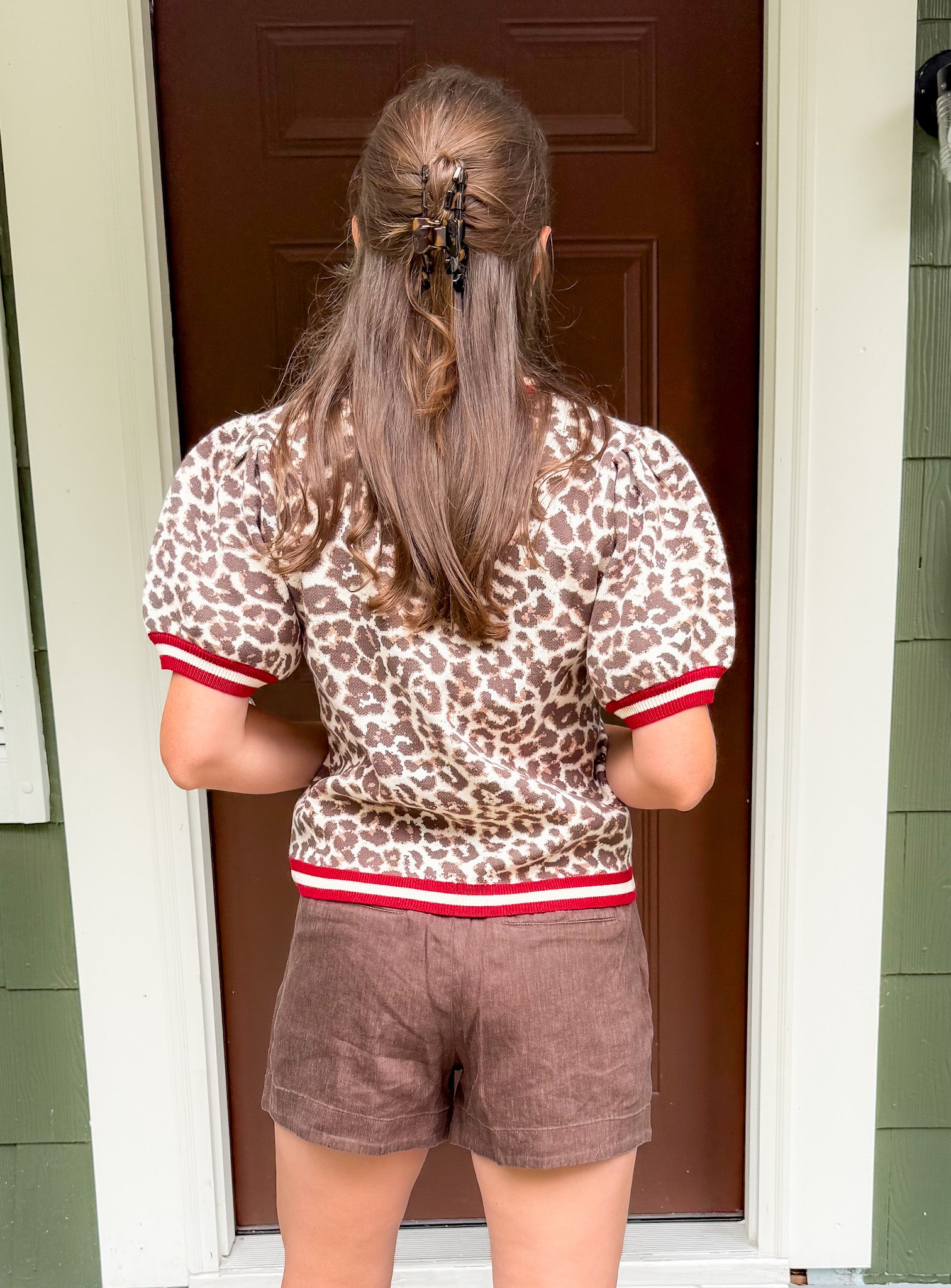 Anderson Leopard Sweater Entro