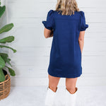 Andie Auburn Mini Dress Mary Square