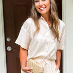 Angie Champagne Top Lucy Paris