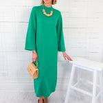 Anna Kelly Green Sweater Dress Entro 