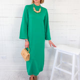Anna Kelly Green Sweater Dress Entro 