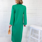 Anna Kelly Green Sweater Dress Entro 