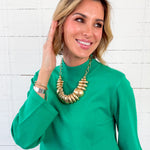 Anna Kelly Green Sweater Dress Entro 
