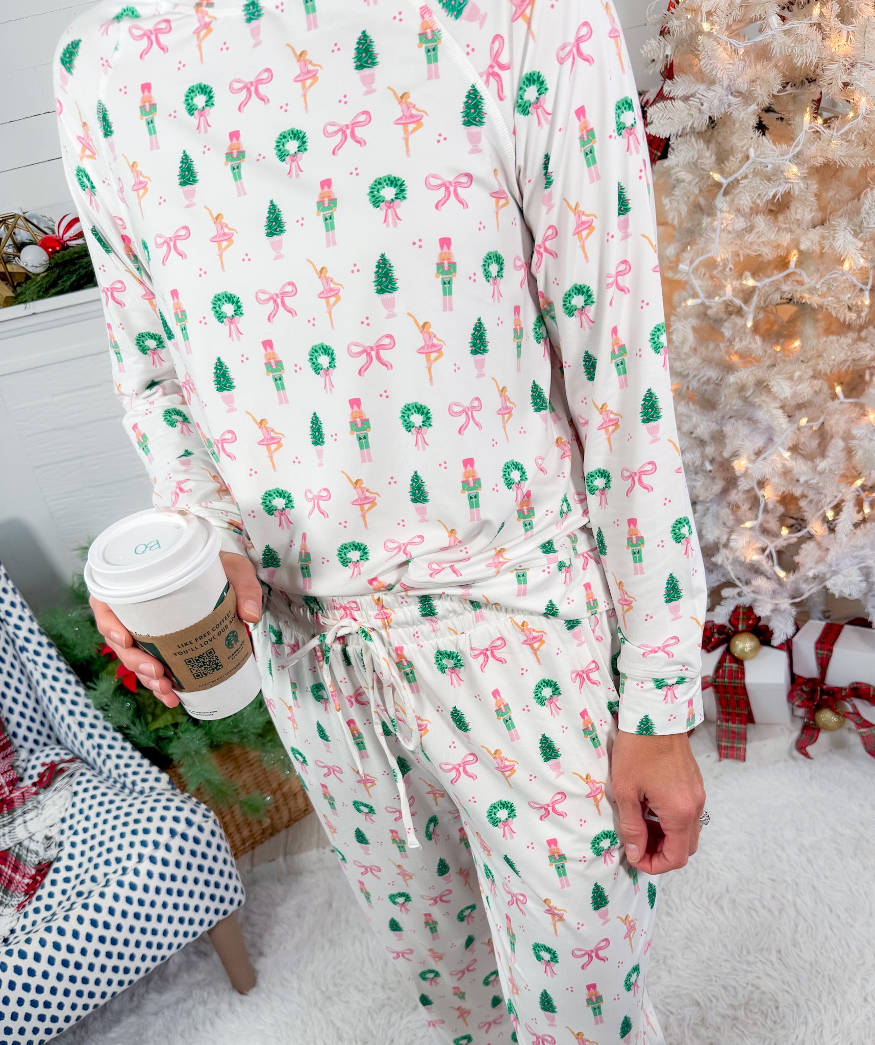 Annie Sugar Plum Dreams PJ Set Mary Square