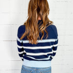 Appleton Navy Striped Sweater PINCH