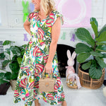 Aria Banana Pops Maxi Dress Maude Vivante