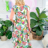 Aria Banana Pops Maxi Dress Maude Vivante