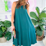 Arley Petrol Blue Maxi Dress Molly Bracken