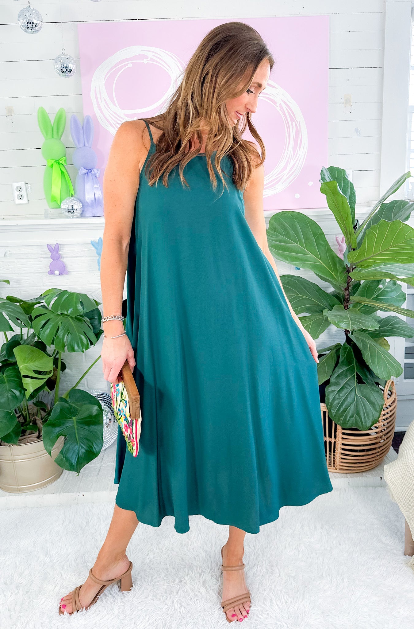 Arley Petrol Blue Maxi Dress Molly Bracken