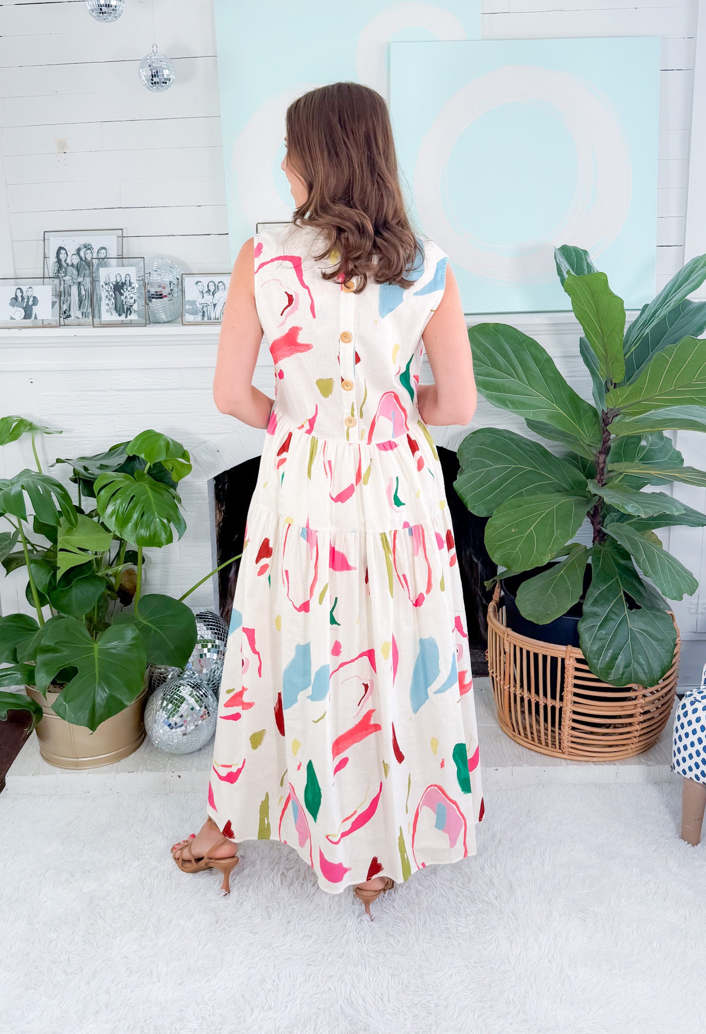 Arlo Palette Play Maxi Dress Crosby by Mollie Burch