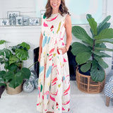 Arlo Palette Play Maxi Dress Crosby by Mollie Burch