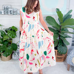 Arlo Palette Play Maxi Dress Crosby by Mollie Burch