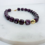 Arnette Amethyst Beaded Necklace
