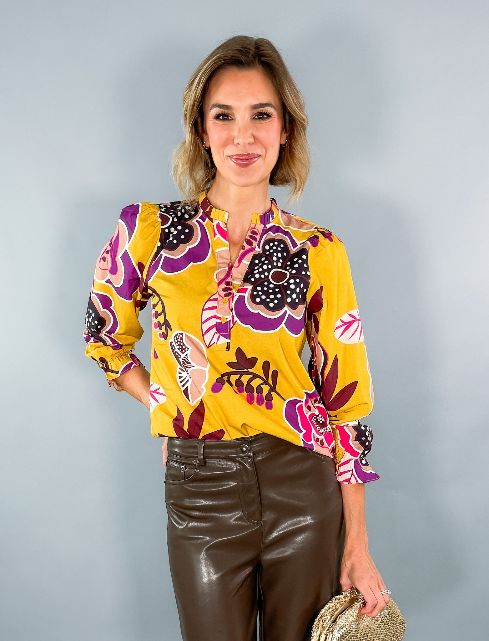 Ashley Golden Bloom Top Maude Vivante