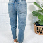 Ashley Leadership High Rise Slouchy Barrel Straight Leg Jean KUT