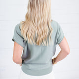 Aspen Sage Boatneck Sweater Be Cool