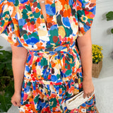 Astor Wildflower Whirl Midi Dress Prosperina