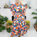 Astor Wildflower Whirl Midi Dress Prosperina