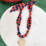 Auburn Tigers Gameday Scarf Necklace