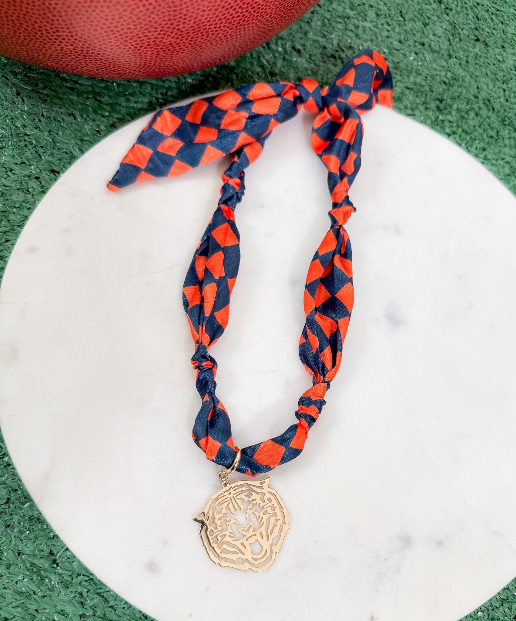 Auburn Tigers Gameday Scarf Necklace