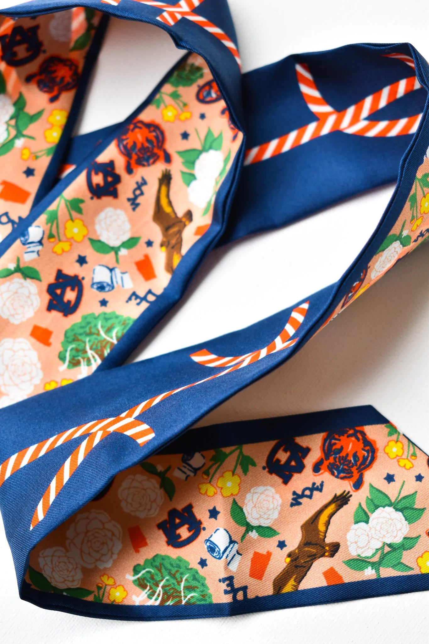 Auburn Tigers Twilly Skinny Scarf