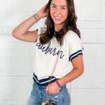 Auburn Varsity Sleeveless Sweater Stewart Simmons