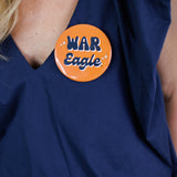 Auburn Retro War Eagle Gameday Button