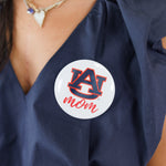 Auburn University Mom Gameday Button