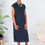 Avalon Vintage Black Ultra Soft Knit Dress Be Cool 