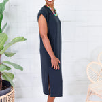 Avalon Vintage Black Ultra Soft Knit Dress Be Cool 