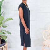 Avalon Vintage Black Ultra Soft Knit Dress Be Cool 