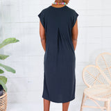 Avalon Vintage Black Ultra Soft Knit Dress Be Cool 
