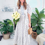 Avery French Garden Floral Dress Karlie