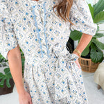 Avery French Garden Floral Dress Karlie