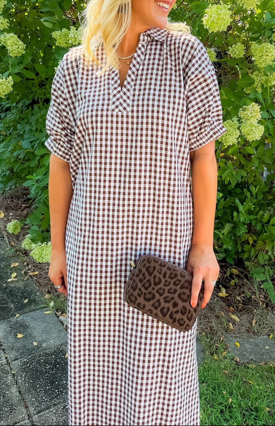 Avery Chocolate Leopard Small Crossbody Bag
