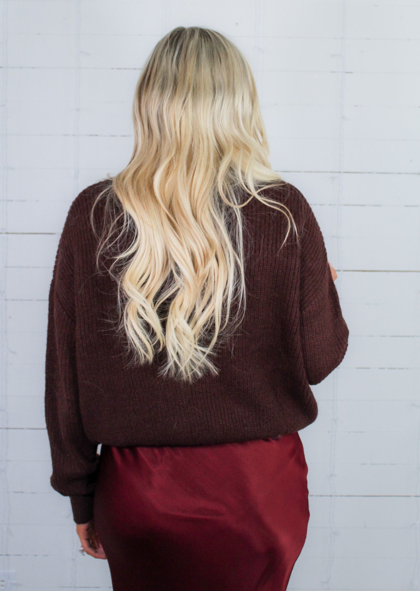 Axel Brown Turtleneck Sweater Lucy Paris