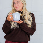 Axel Brown Turtleneck Sweater Lucy Paris