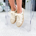 Azalia White Floral Raffia Sneaker Dolce Vita 