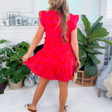 Bahama Isle Tropical Mini Dress THML