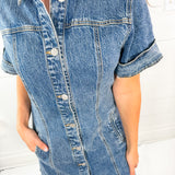 Baltic Denim Shift Dress Habitual