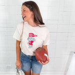 Bama Mascot Flag Natural Tee