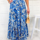 Barnes Azure Maxi Skirt Flying Tomato