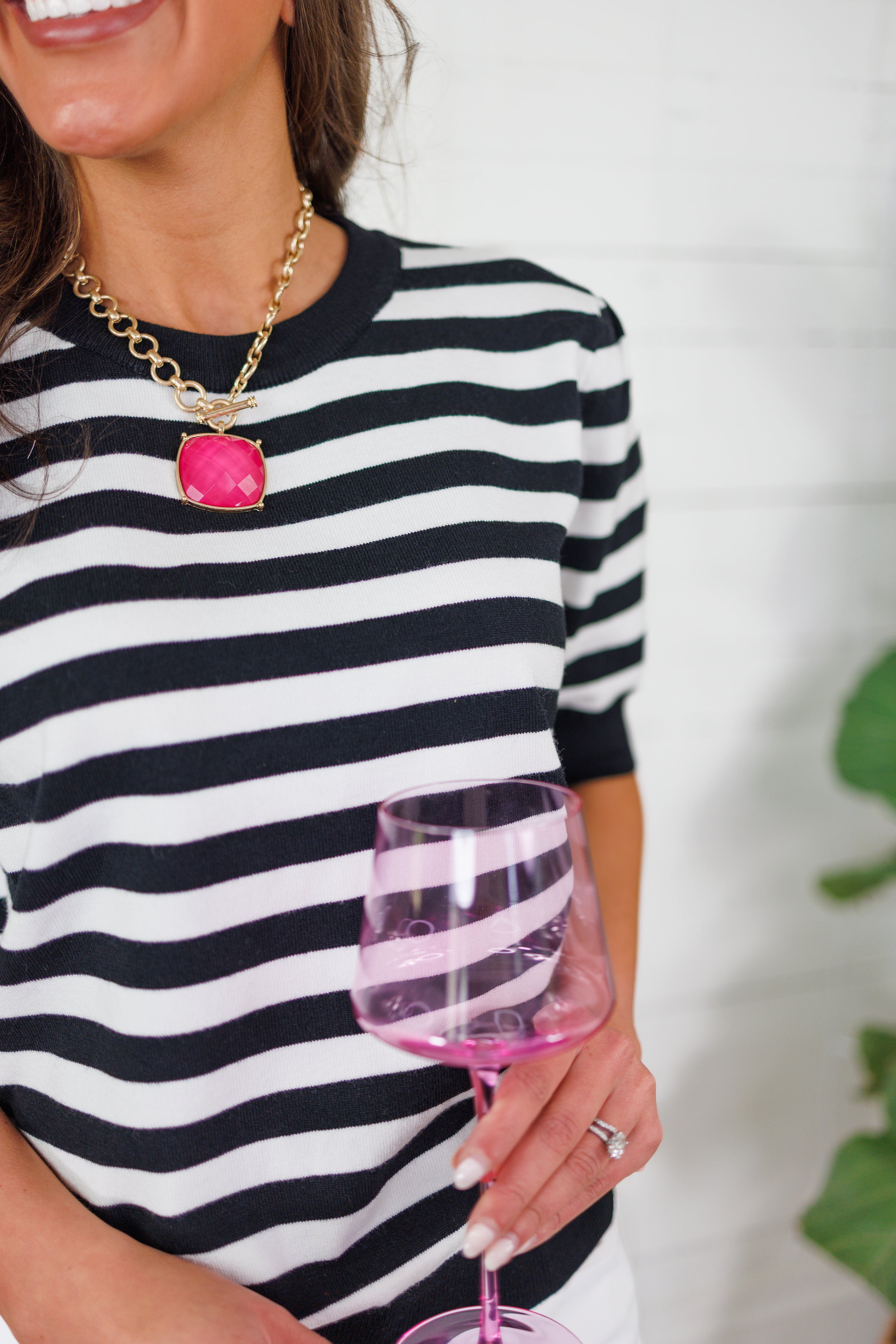 Bates Classic Black Stripe Sweater