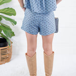 Baylie Denim Dot Skort Karlie