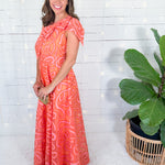 Bella Coral Joy Maxi Dress Emily McCarthy