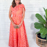 Bella Coral Joy Maxi Dress Emily McCarthy