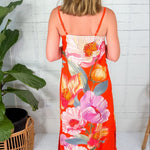 Betsy Sunset Blooms Maxi Dress