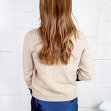 Betsy Toast Knit Flag Sweater THML