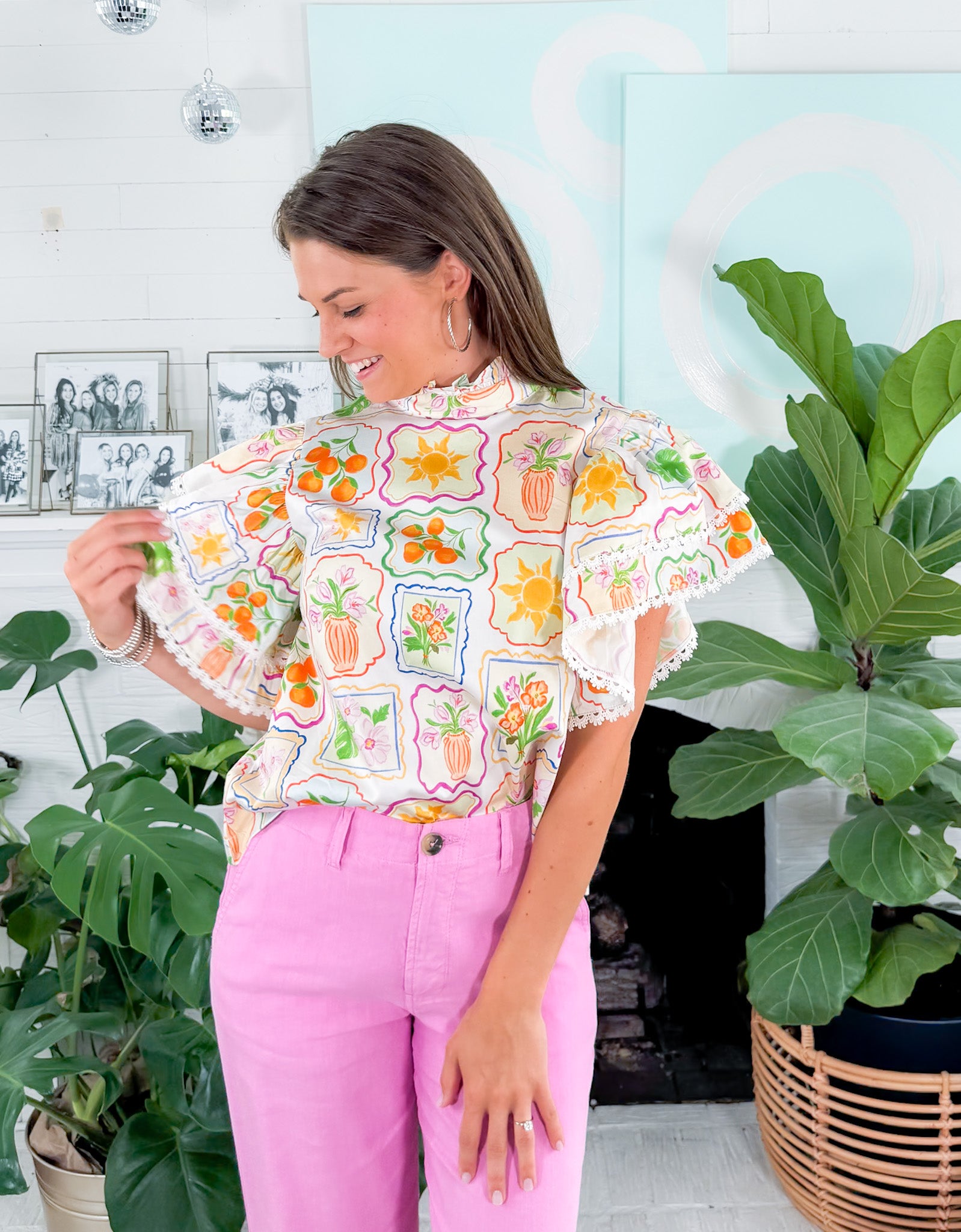 Blair Vintage Vignettes Ruffle Top Prosperina