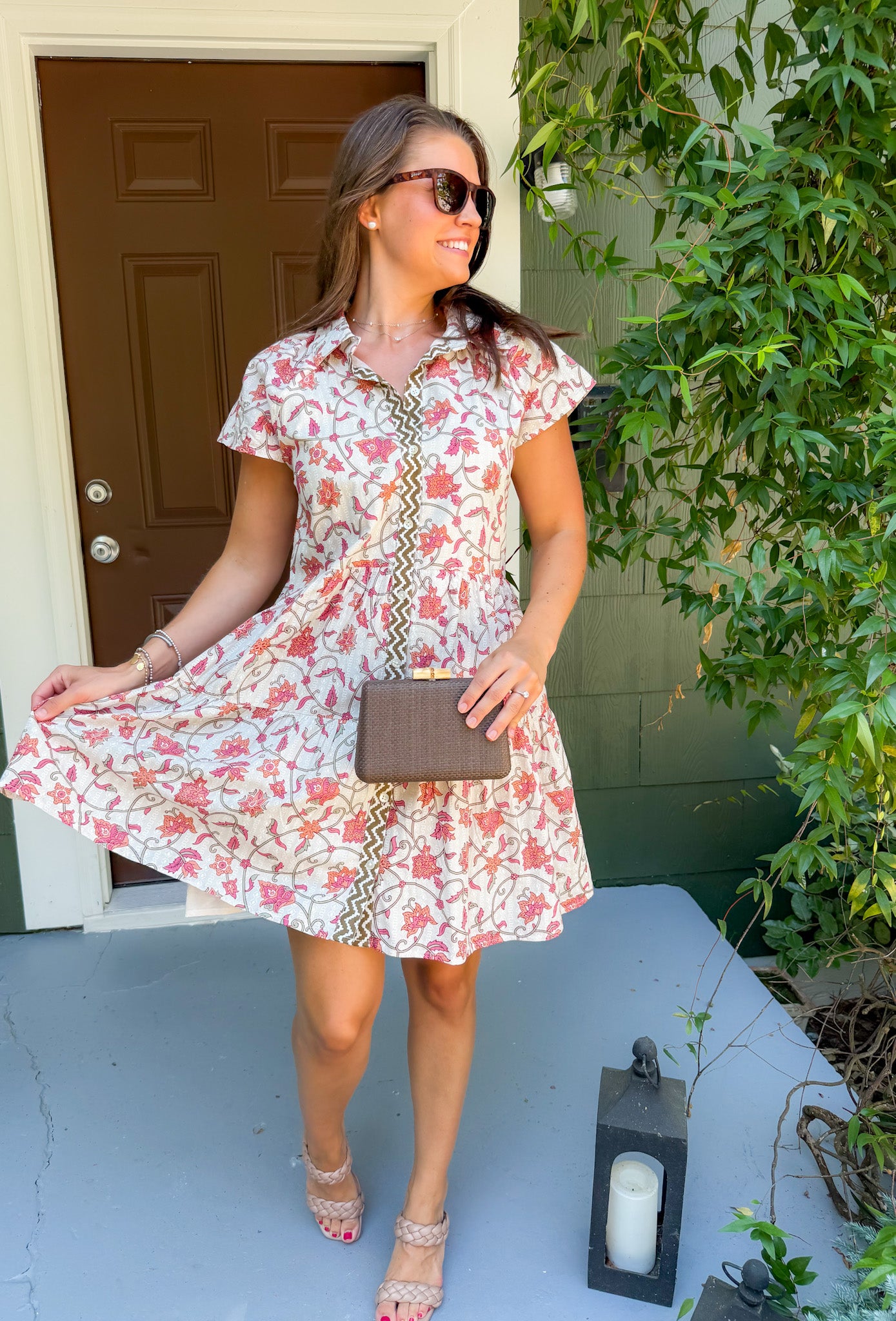 Blaise Gardens Mini Dress THML